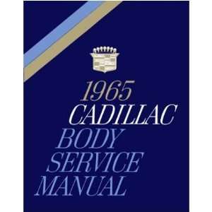  1965 CADILLAC DEVILLE ELDORADO FLTWOOD Body Shop Manual 