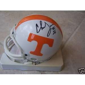   Garner Signed Mini Helmet   Tennessee Volunteers