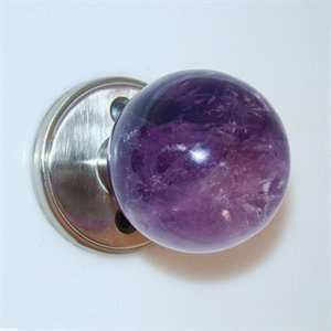 Myterra Hardware DK.PR60.AMET.015.238 Gemstone Knob Amethyst