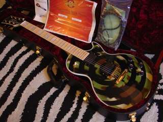 DIANA DE ENCARGO MENTA CAMO DE GIBSON LES PAUL ZAKK WYLDE