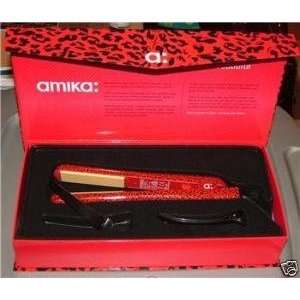   Amica Red 1.5 Professional Hair Iron Ceamic Styler 1.5 Beauty