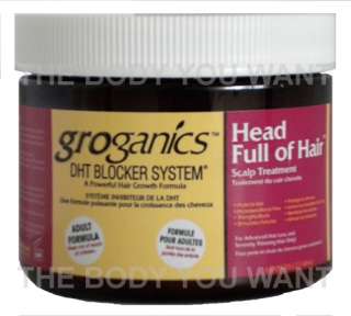GROGANICS HEAD FULL OF HAIR INTENSIVE SCALP TREATMENT  