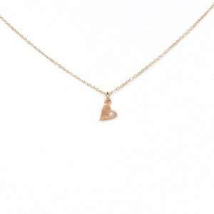  Dogeared Love Diamond Rose Gold Dipped Necklace Jewelry