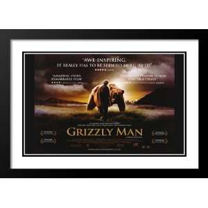  Grizzly Man 20x26 Framed and Double Matted Movie Poster 