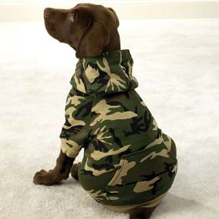 Casual Canine® Camo Hoodies are authentic winter wear for adventure 