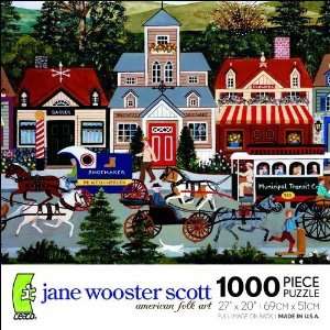   Scott American Folk Art   1000 Piece Puzzle   Rush Hour Toys & Games