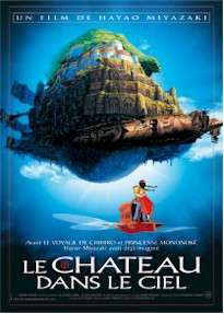 CASTLE IN THE SKY (Hayao Miyazaki) FRENCH MOVIE POSTER  