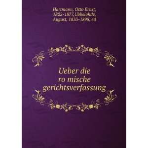   Otto Ernst, 1822 1877,Ubbelohde, August, 1833 1898, ed Hartmann Books