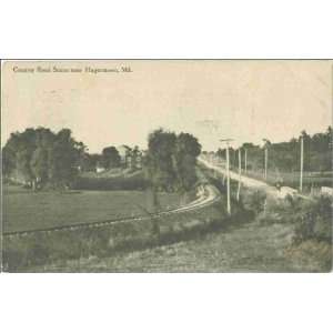  Hagerstown, Maryland, ca. 1910  country road scene near Hagerstown 
