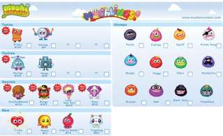 NEW MOSHI MONSTERS SERIES 2 FIGURES   CHOOSE YOUR OWN  