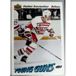  1991 92 Upper Deck #594 Vladimir Konstantinov RC 