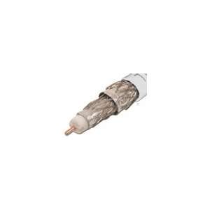  RG6 QUAD SHIELD COAXIAL SATELLITE 1000FT CABLE WHITE 