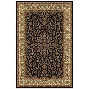  Radici Noble 1318 9 10 x 12 10 black Area Rug