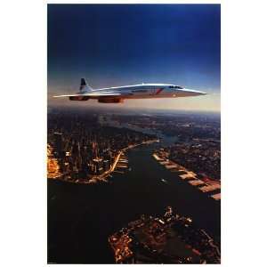  Concorde British Airways   Photography Poster   24 x 36 