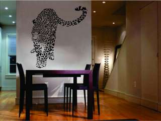 Cheetah Jaguar Leopard Wildlife Africa Home Wall Decoration Vinyl 