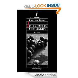 Implacables Vendanges (Chemins nocturnes) (French Edition) Philippe 