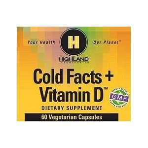  Cold Facts + Vitamin D   60   VegCap Health & Personal 