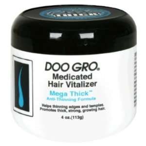 Doo Gro Medicated Hair Vitalizer Mega Thick Anti Thinning Formula Case 