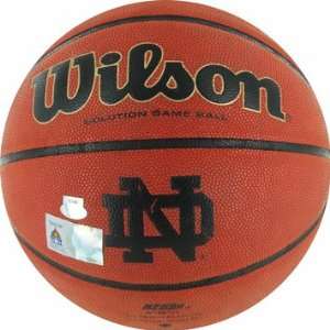  Notre Dame vs. Maine 12 08 2011 Game Used Basketball 