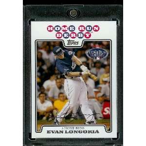  Evan Longoria HRD ( Home Run Derby ) Tampa Bay Rays   2008 