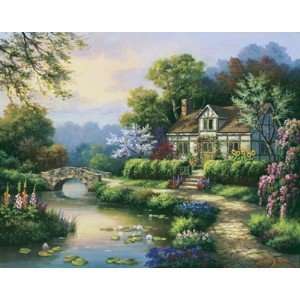  Swan Cottage II   Sung Kim 30x24