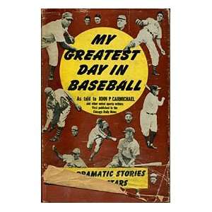  1945 My Greatest Day In Baseball Book Sports Collectibles