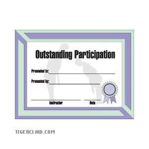  Outstanding Participation Certificate