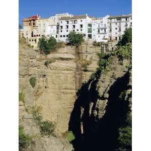  Houses on the Edge of El Tajo, Ronda, Andalucia, Spain 