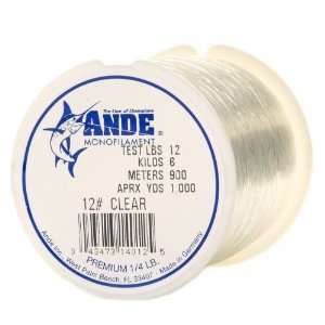   ANDE Premium 1/4 lb. Monofilament Fishing Line