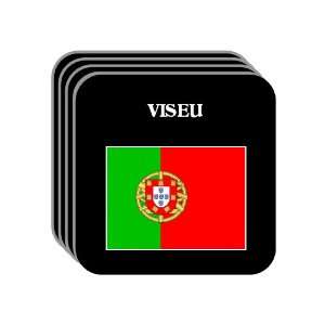  Portugal   VISEU Set of 4 Mini Mousepad Coasters 