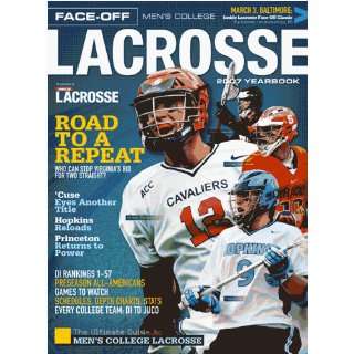  Lacrosse Book   Face Off Yearbook