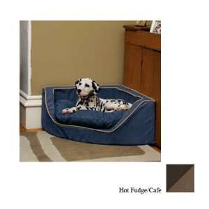  Snoozer Luxury Corner Pet Bed, Large, Hot Fudge/Cafe Pet 