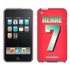  Chad Henne Back Jersey on iPod Touch 4G XGear Shell Case 