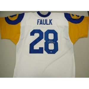  Signed Marshall Faulk Uniform   Throwback Sports 