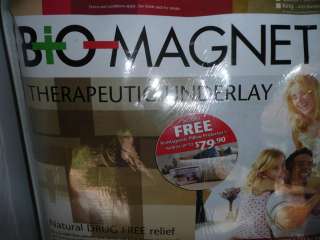 Bio Magnetic Therapeutic King Single Wool Underlay  