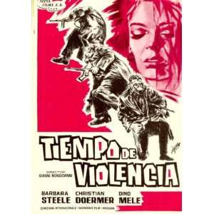 Tempo de Violencia Movie Poster (11 x 17 Inches   28cm x 44cm) (1969 