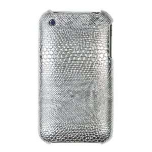  Reptile Skin for iPhone 3G / 3GS   Silver  Players 