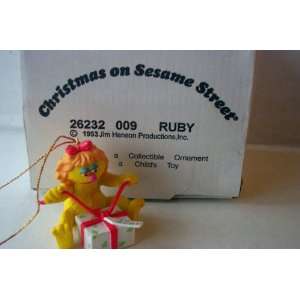    Grolier Sesame Street Ornament   Ruby   1993 