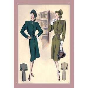  Vintage Art Tailored Dress & Chic Dress   07159 1