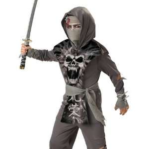  Kids Undead Zombie Ninja Warrior Halloween Costume 12 Toys & Games