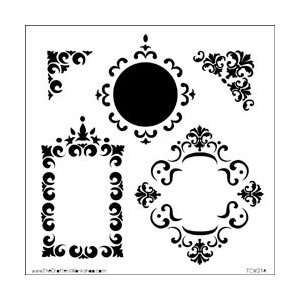  Crafters Workshop Templates 12X12 Fancy Frames; 3 Items 