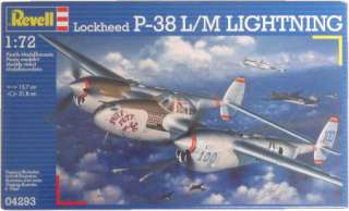 Revell Model Kit   Lockheed P 38 L/M LIGHTNING   04293  