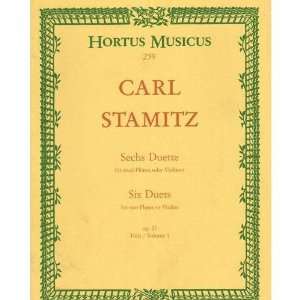  Stamitz Six Duets, Op. 27, Book 1, Number 1 3. For Two 