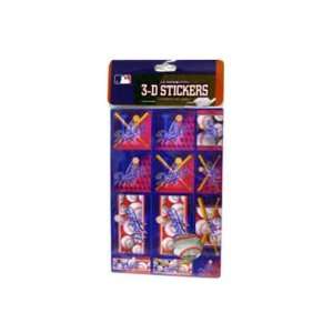  755354   Los Angeles Dodgers 3D Stickers 2 Sheets Case 