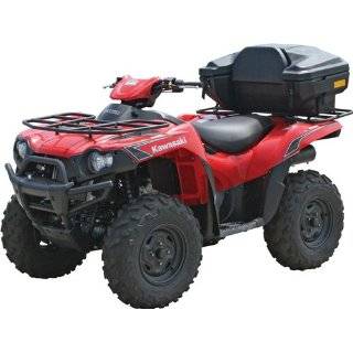 Lockable Hard Sided Rear ATV Storage Box with a Comfortable Padded 