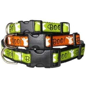  Halloween Dog Collar with Ghosts