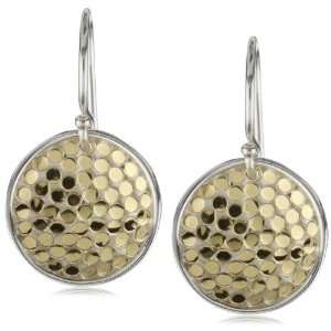 Anna Beck Designs Bali Small Dish 18k Gold Plated Earrings
