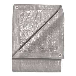    TEKTON 6342 14 Foot by 18 Foot Silver Tarp