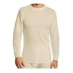  Mens Fruit Of The Loom Thermal Crew Top Sz Medium 