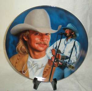 EVERYTHING I LOVE 1st Alan Jackson Collector Plate by Danny OLeary 